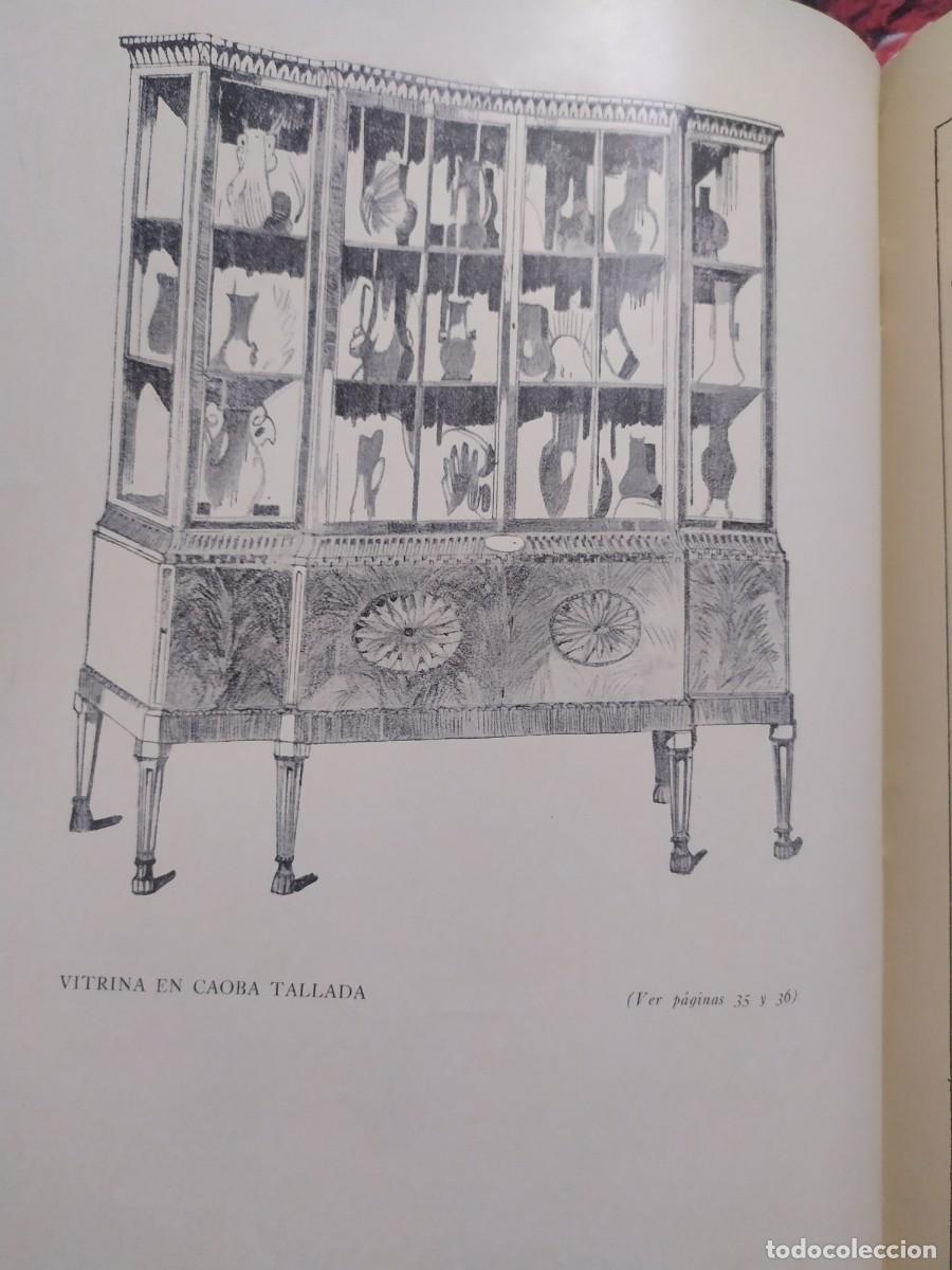 Libros antiguos: 1929. Proyectos de mobiliario y decoraci&oacute;n ingleses. Hildesley. - Foto 16