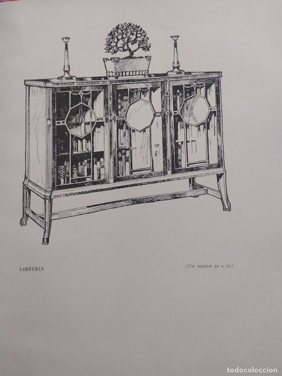 Libros antiguos: 1929. Proyectos de mobiliario y decoraci&oacute;n ingleses. Hildesley. - Foto 18