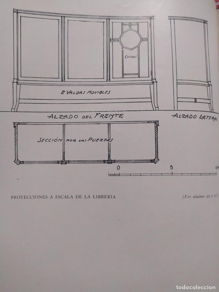 Libros antiguos: 1929. Proyectos de mobiliario y decoraci&oacute;n ingleses. Hildesley. - Foto 19
