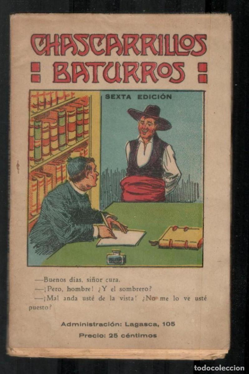 Libri antichi: CAIRELES Y LEON FOGOSO: NUEVOS CHASCARRILLOS BATURROS (Dibujos de Gasc&oacute;n)