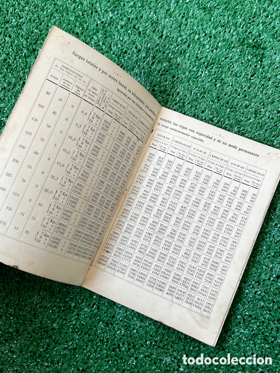 Libros antiguos: Libro material para ferrocarriles y construcciones - Foto 5
