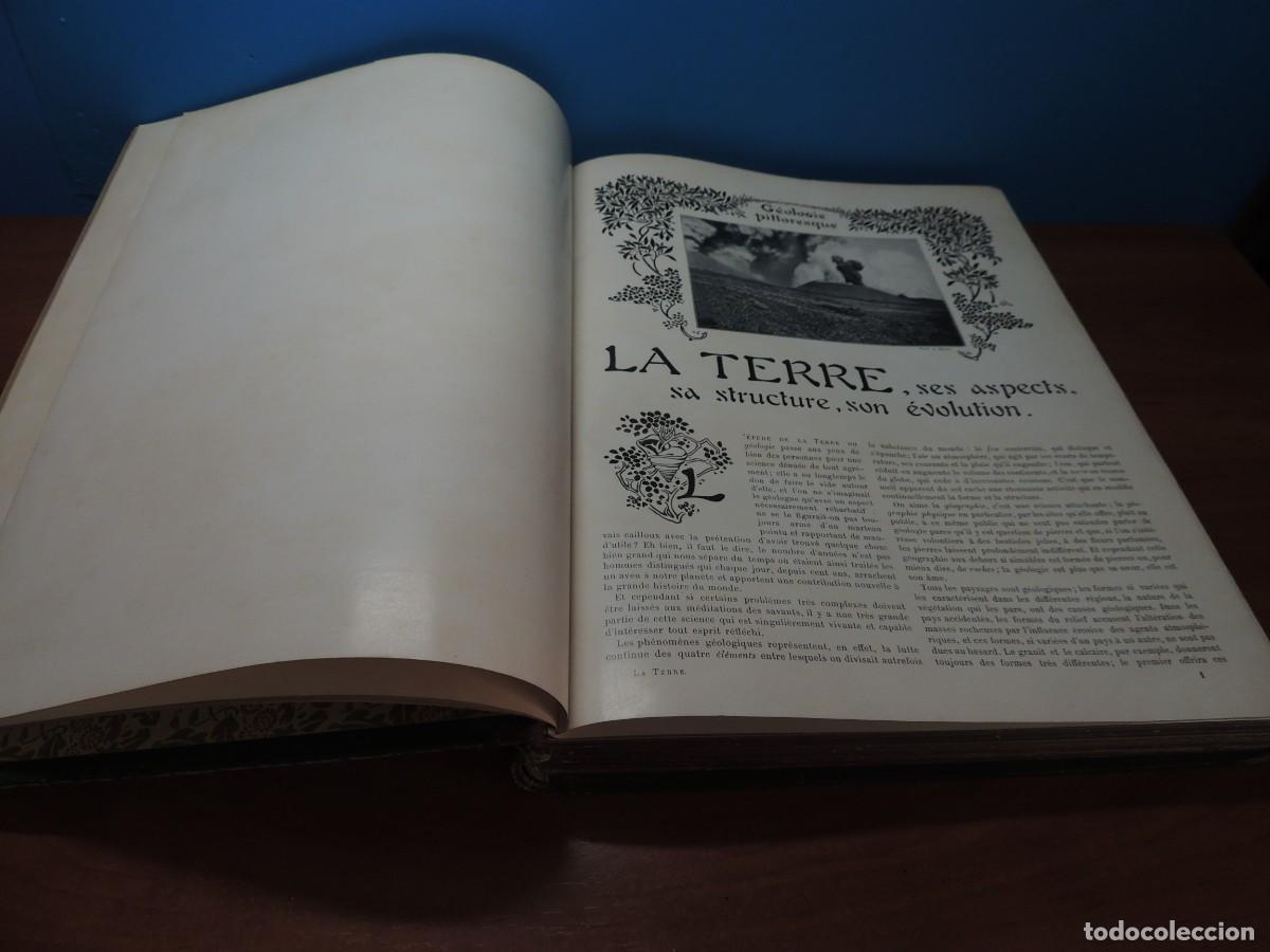 Libros antiguos: LA TERRE SES ASPECTS SA STRUCTURE SON EVOLUTION -AUG. ROBIN - Foto 3