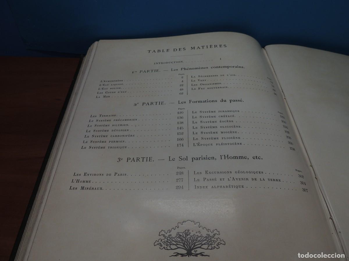 Libros antiguos: LA TERRE SES ASPECTS SA STRUCTURE SON EVOLUTION -AUG. ROBIN - Foto 30
