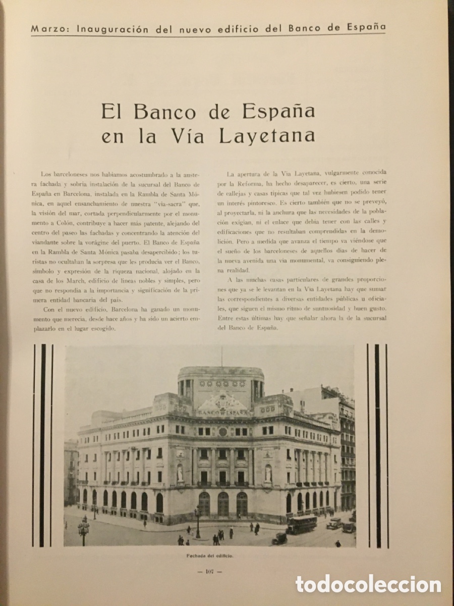 Libros antiguos: Barcelona 1933. Anuario de la Ciudad - Foto 3