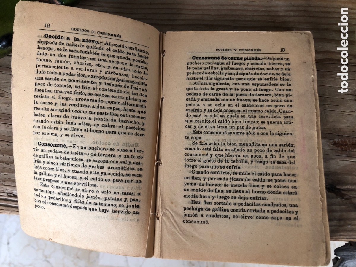 Libros antiguos: Formulario pr&aacute;ctico de cocina. 4* Edici&oacute;n. 1918 - Foto 2