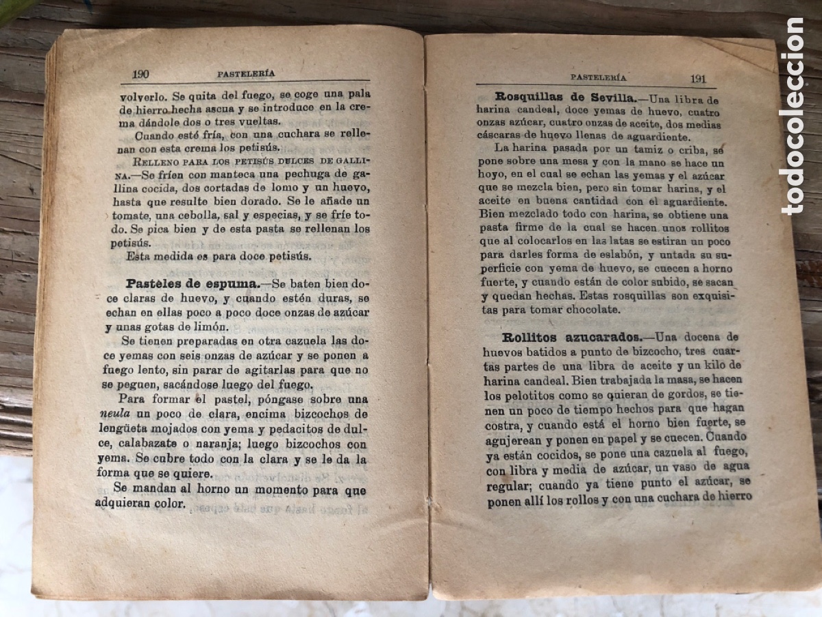 Libros antiguos: Formulario pr&aacute;ctico de cocina. 4* Edici&oacute;n. 1918 - Foto 4