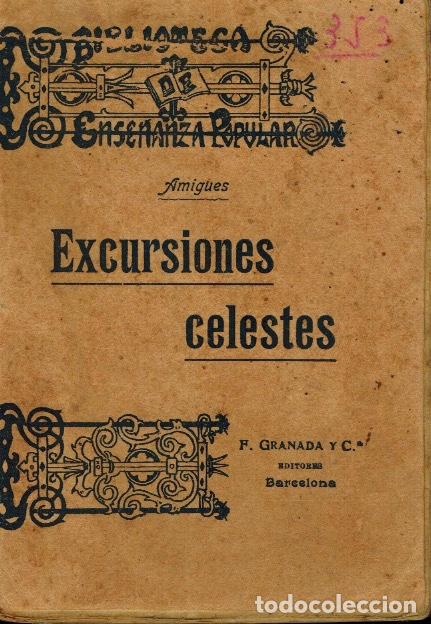 Libros antiguos: EXCURSIONES CELESTES - Foto 1