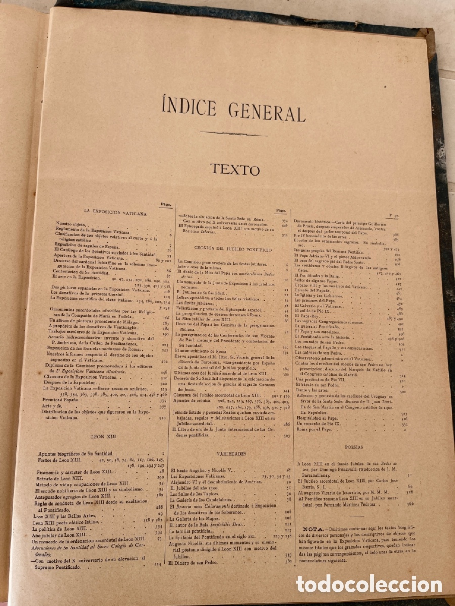 Libros antiguos: La Exposici&oacute;n Vaticana Ilustrada 1887 - Foto 6