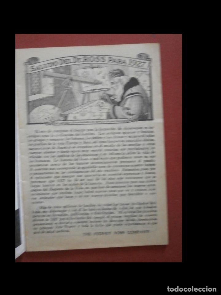 Libros antiguos: Almanaque Americano de Ros con oraculo 1927 - Foto 3