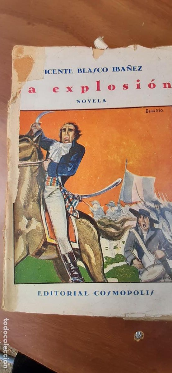 Libros antiguos: La explosi&oacute;n. Novela. - Foto 1