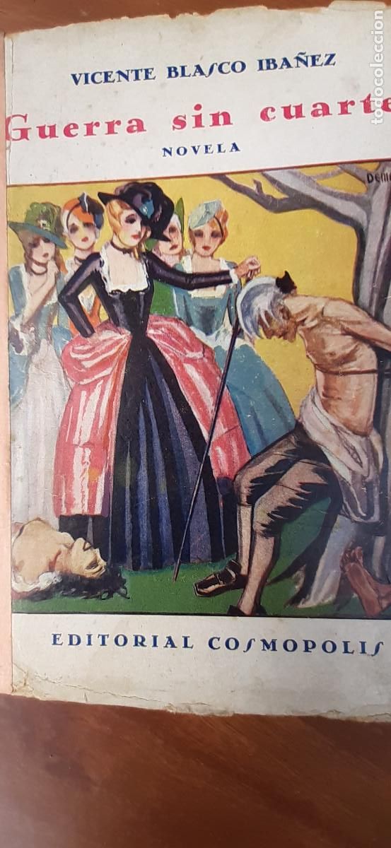 Libros antiguos: Guerra sin cuartel. Novela. - Foto 1