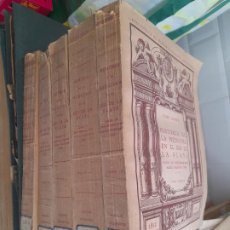 Libros antiguos: GANGA. HISTORIA DE LA MEDICINA EN EL RIO DE LA PLATA, 5 VOL. INTONSOS. ELISEO CANTON, 1928, L37