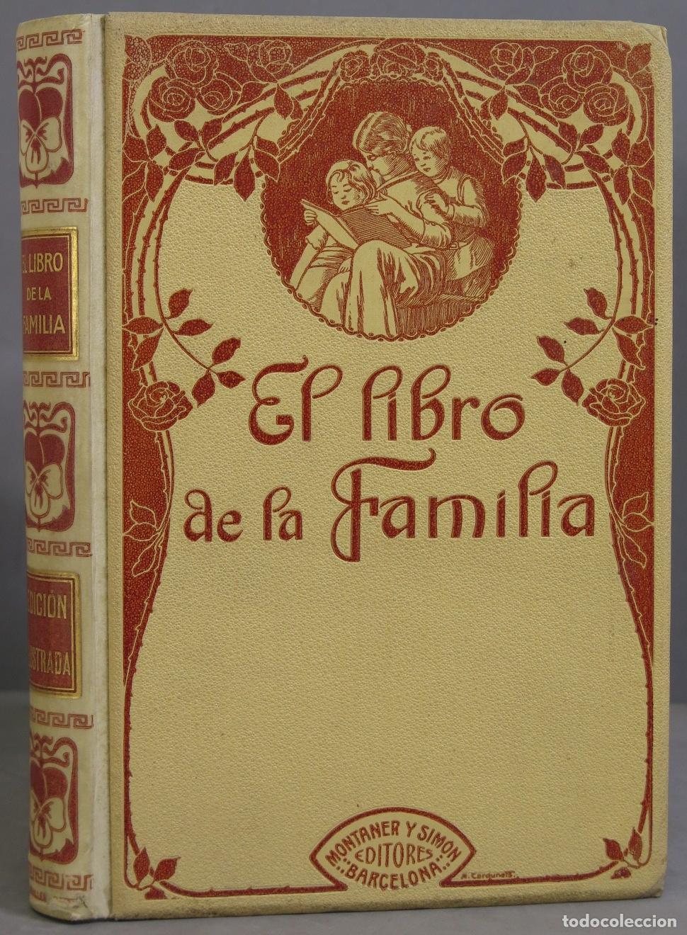 Libros antiguos: 1915.- El libro de la familia. Ense&ntilde;at - Foto 1