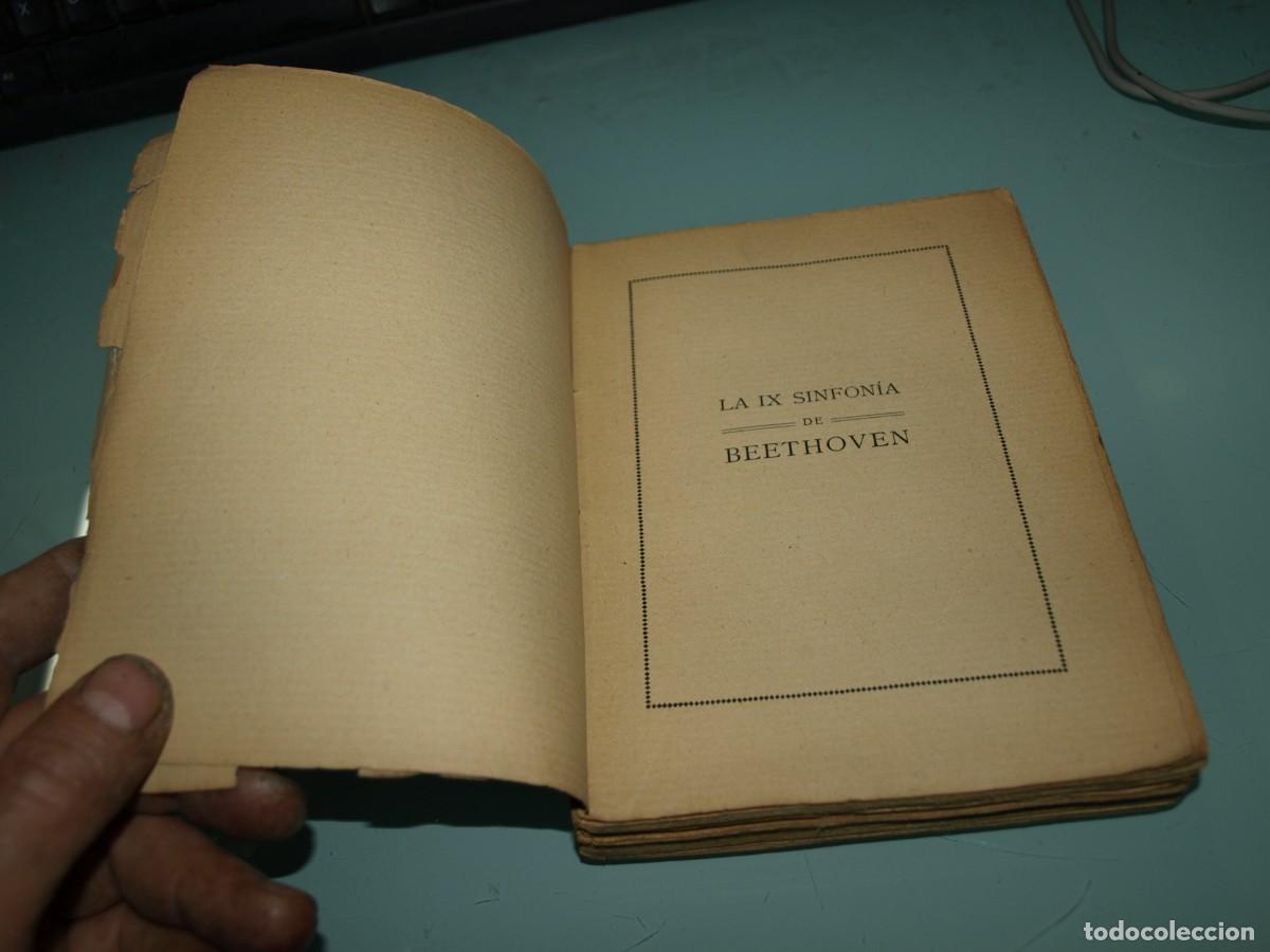 Libros antiguos: La IX sinfonia de Beethoven, Mateo Barroso - Foto 2