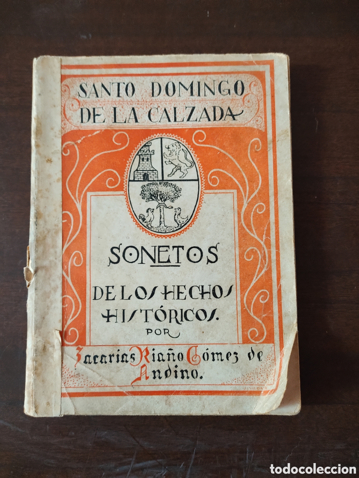Libros antiguos: sonetos de los hechos hist&oacute;ricos