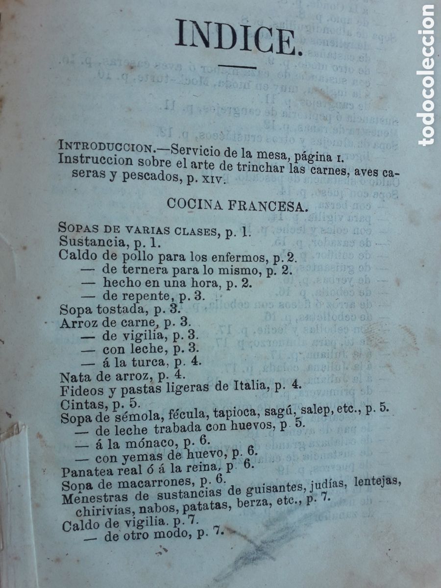 Libros antiguos: LA COCINERA ECONOMICA 1869 - Foto 5