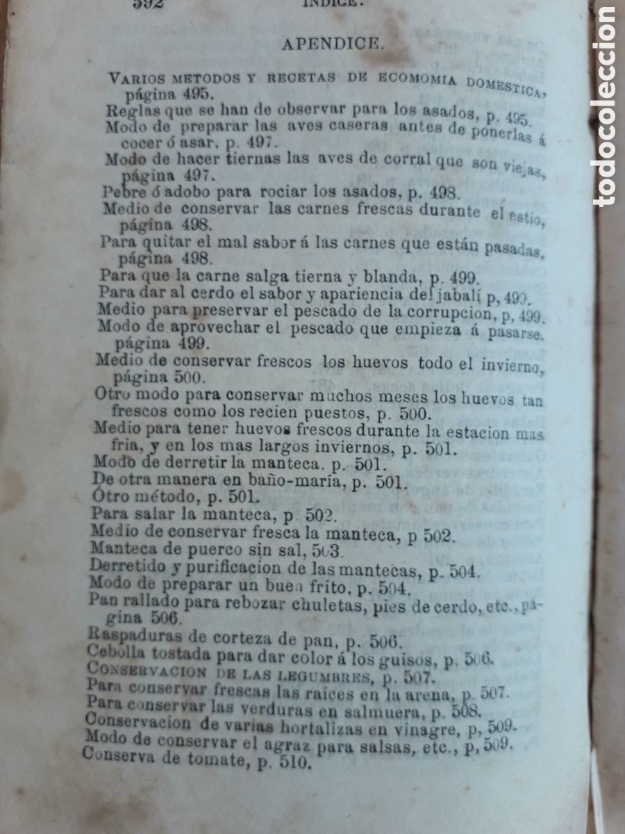 Libros antiguos: LA COCINERA ECONOMICA 1869 - Foto 8