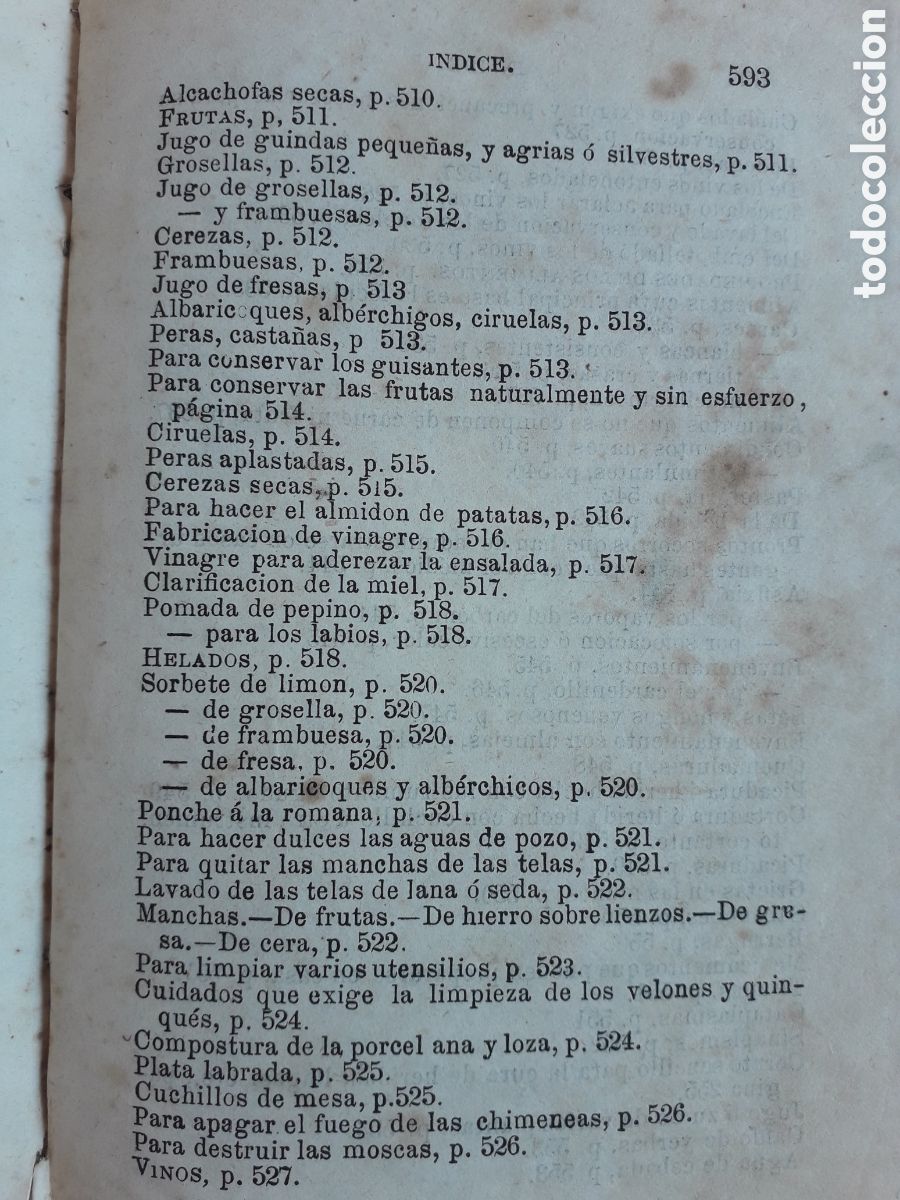 Libros antiguos: LA COCINERA ECONOMICA 1869 - Foto 9