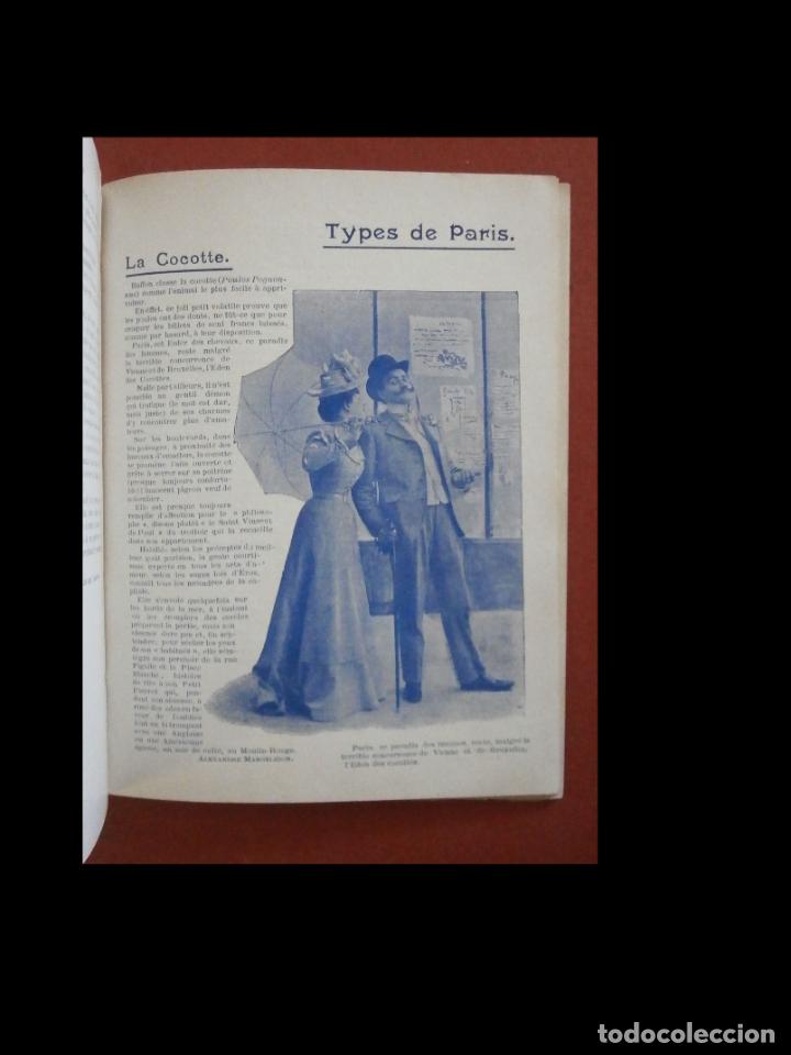 Libros antiguos: La Vie de Paris. Almanach 1902 - Foto 3