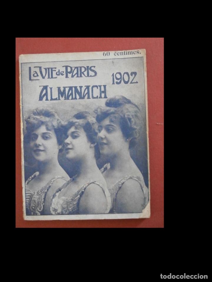 Libros antiguos: La Vie de Paris. Almanach 1902 - Foto 1