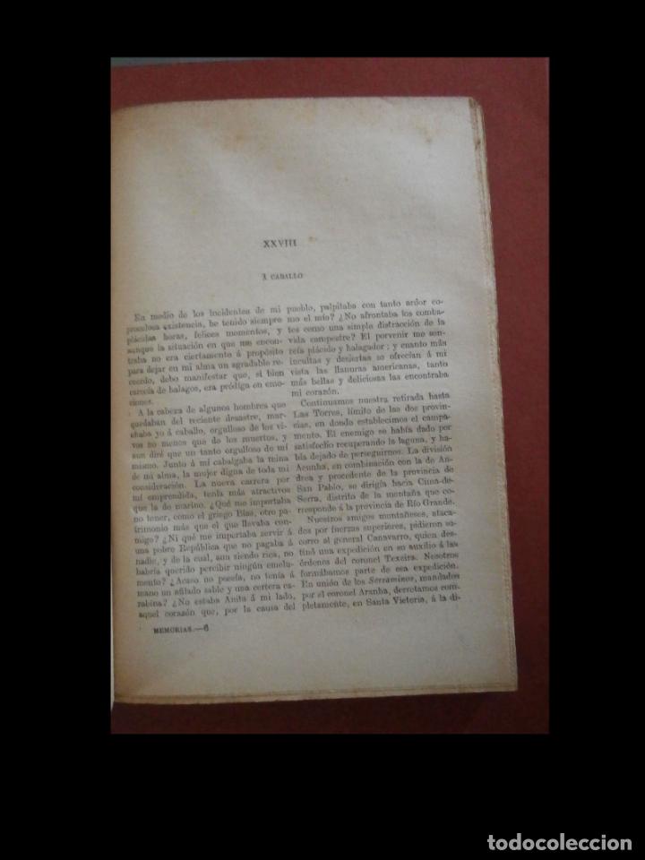Libros antiguos: Memorias de Garibaldi. Alejandro Dumas. - Foto 3