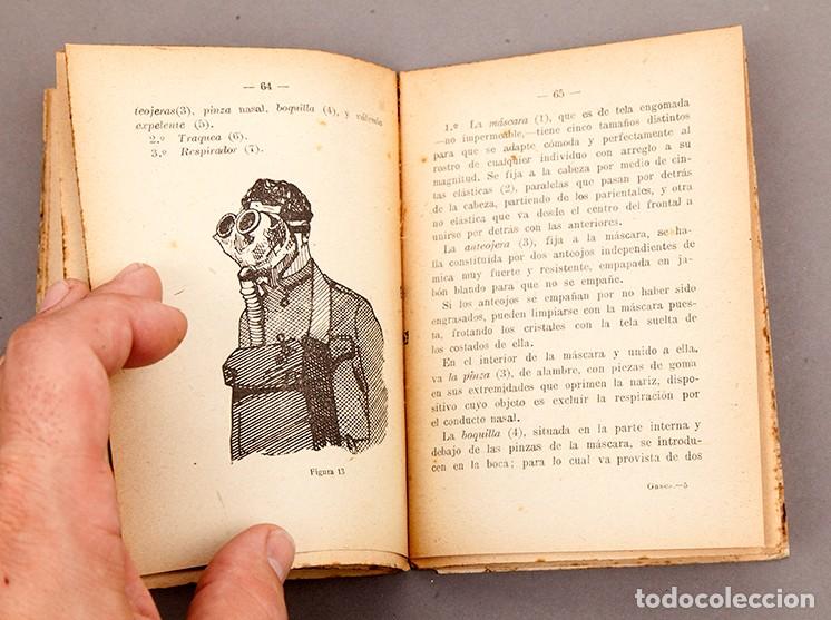 Libros antiguos: GASES DE COMBATE - LUIS DE LA GRANADA - 1921 - RARO - Foto 6