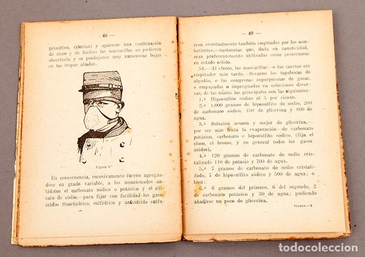 Libros antiguos: GASES DE COMBATE - LUIS DE LA GRANADA - 1921 - RARO - Foto 7