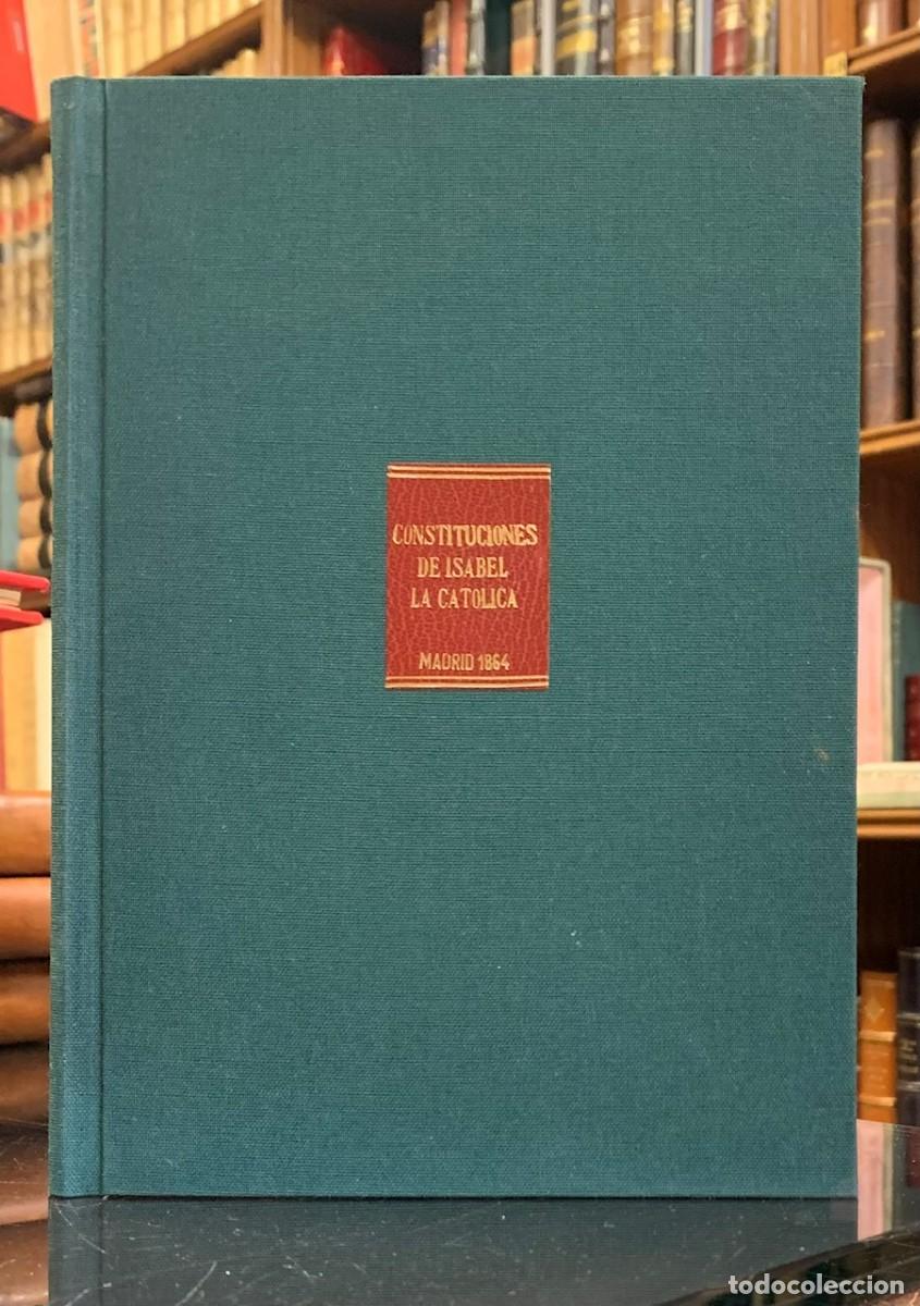 Livros antigos: Constituciones de la Real Orden Americana de Isabel La Catolica instituida por S.M. el Rey Don Ferna