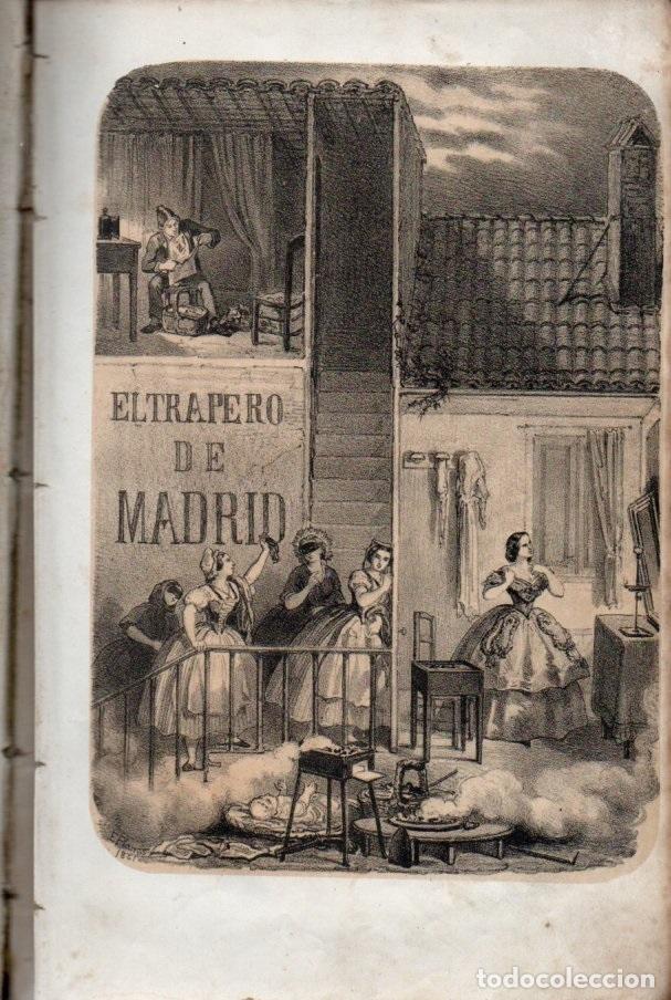 Libros antiguos: ALTADILL : EL TRAPERO DE MADRID (1861) - Foto 2