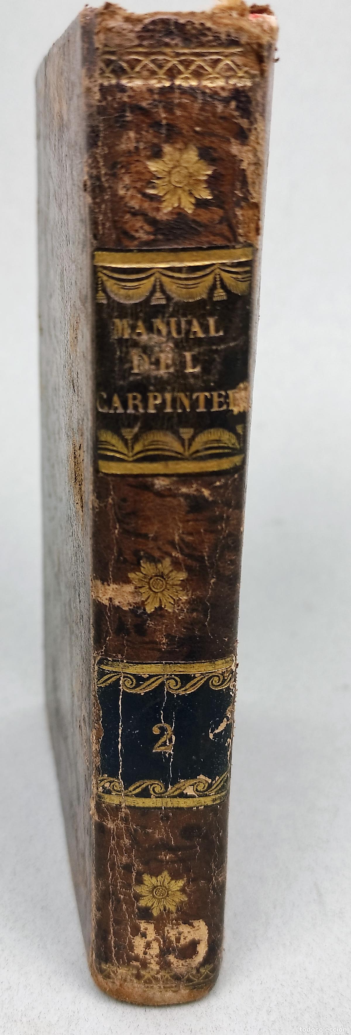 Libros antiguos: MANUAL DEL CARPINTERO TOMO 2 - MR. NOSBAN - Foto 1