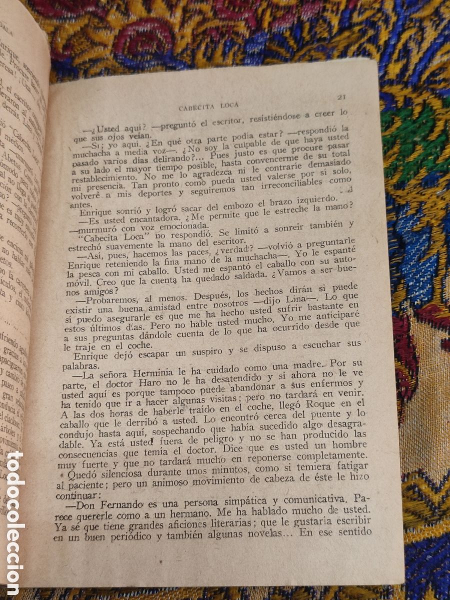 Libros antiguos: Cabecita loca Jos&eacute; Bendala - Foto 4