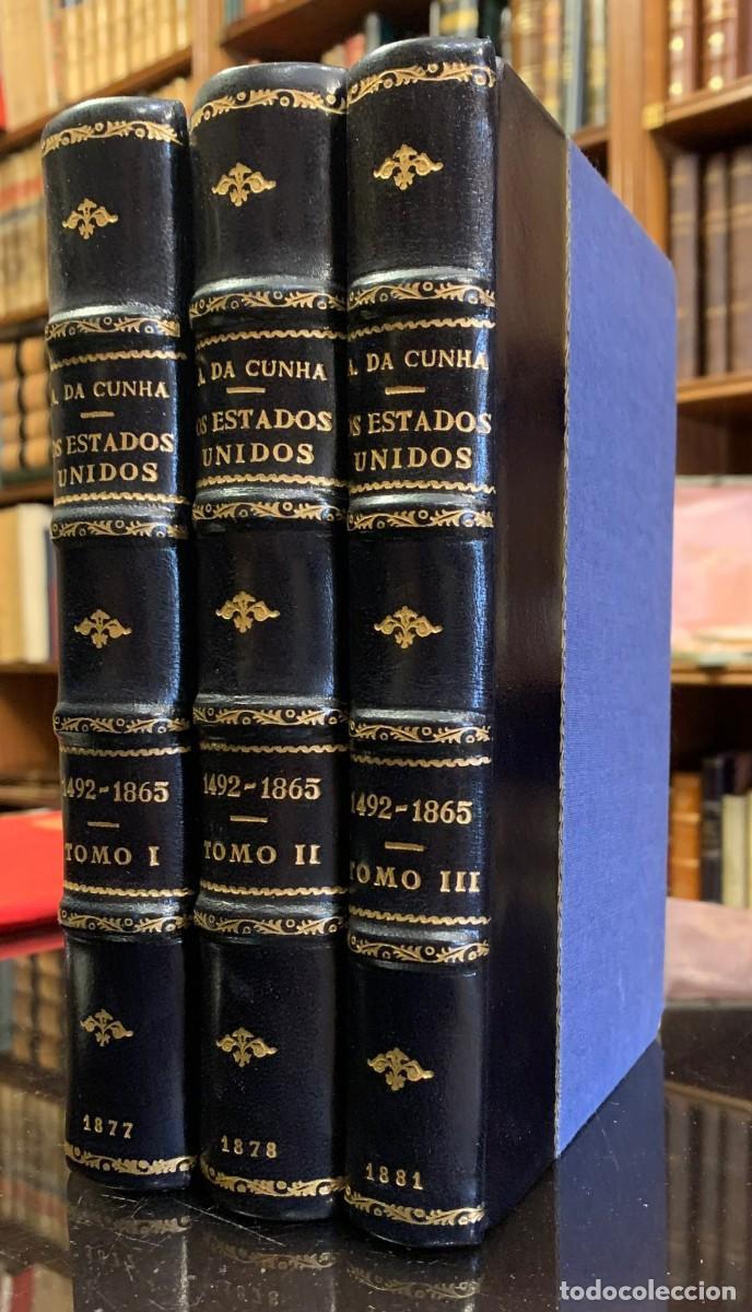 Livros antigos: Os Estados Unidos. Esbo&ccedil;o Historico desde a descoberta da America ate a Presidencia de Johnson (1492