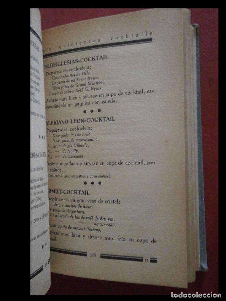 Libros antiguos: Mis 500 Cock-Talis. Pedro Chicote - Foto 3