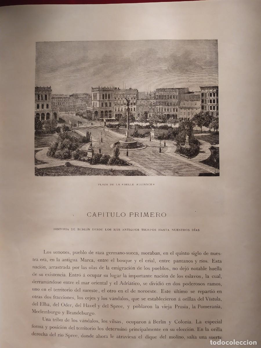 Libros antiguos: 1886. Berl&iacute;n y sus alrededores. Max Ring. - Foto 2