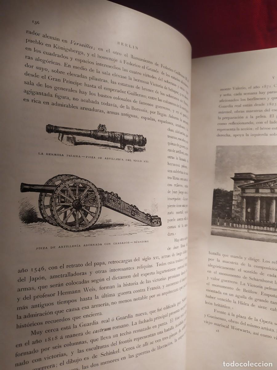 Libros antiguos: 1886. Berl&iacute;n y sus alrededores. Max Ring. - Foto 8