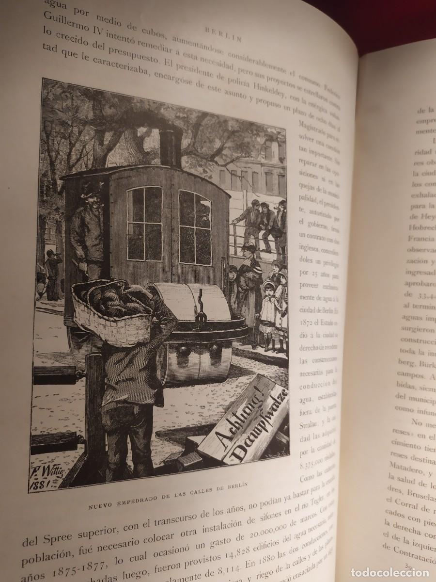 Libros antiguos: 1886. Berl&iacute;n y sus alrededores. Max Ring. - Foto 11