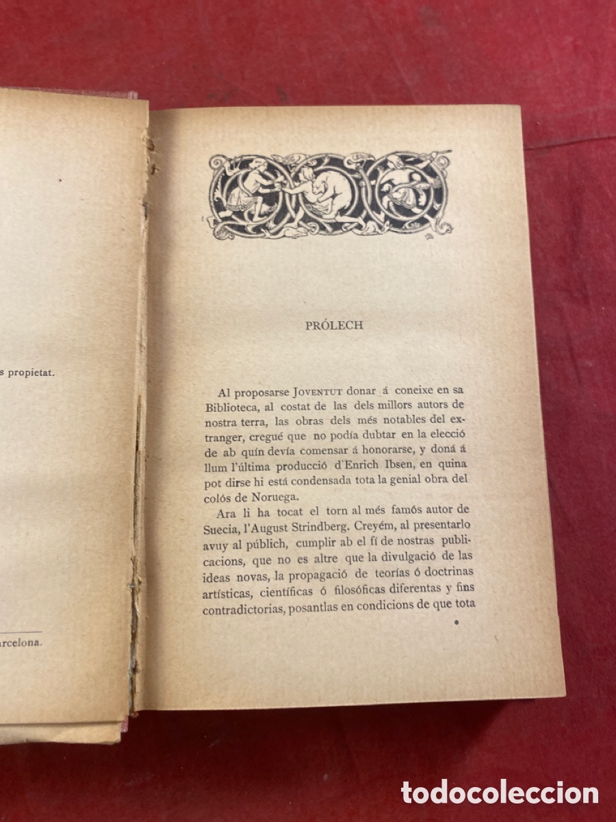 Libros antiguos: L&rsquo;INSPECTOR AXEL BORG NOVELA DE AUGUST STRINDBERG 1902 - Foto 2
