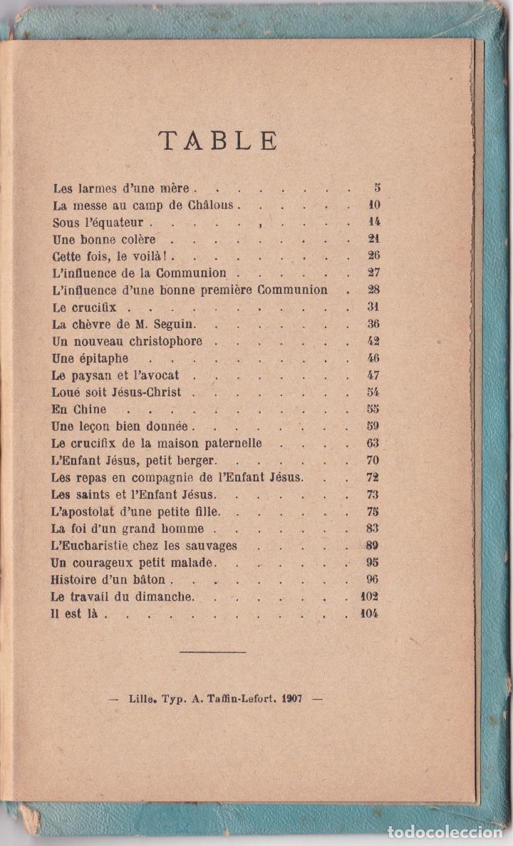 Libros antiguos: LES LARMES DUNE M&Egrave;RE PAR BELLEFORME-RAMI&Egrave;RE &ndash; 1907 - Foto 6