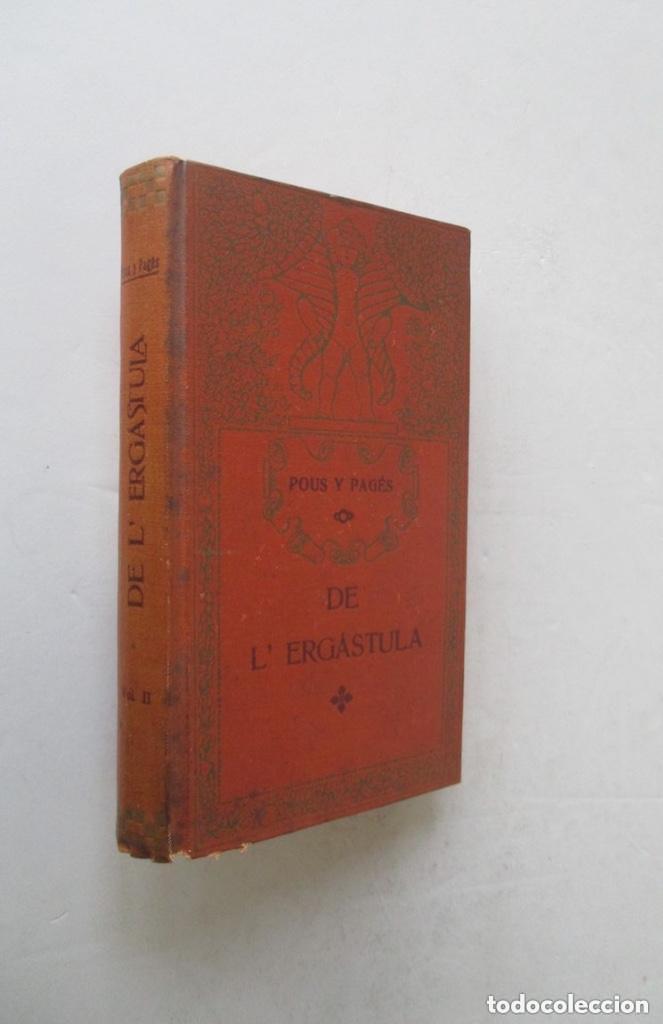 Libros antiguos: DE LERGASTULA - J. POUS Y PAGES - Foto 1