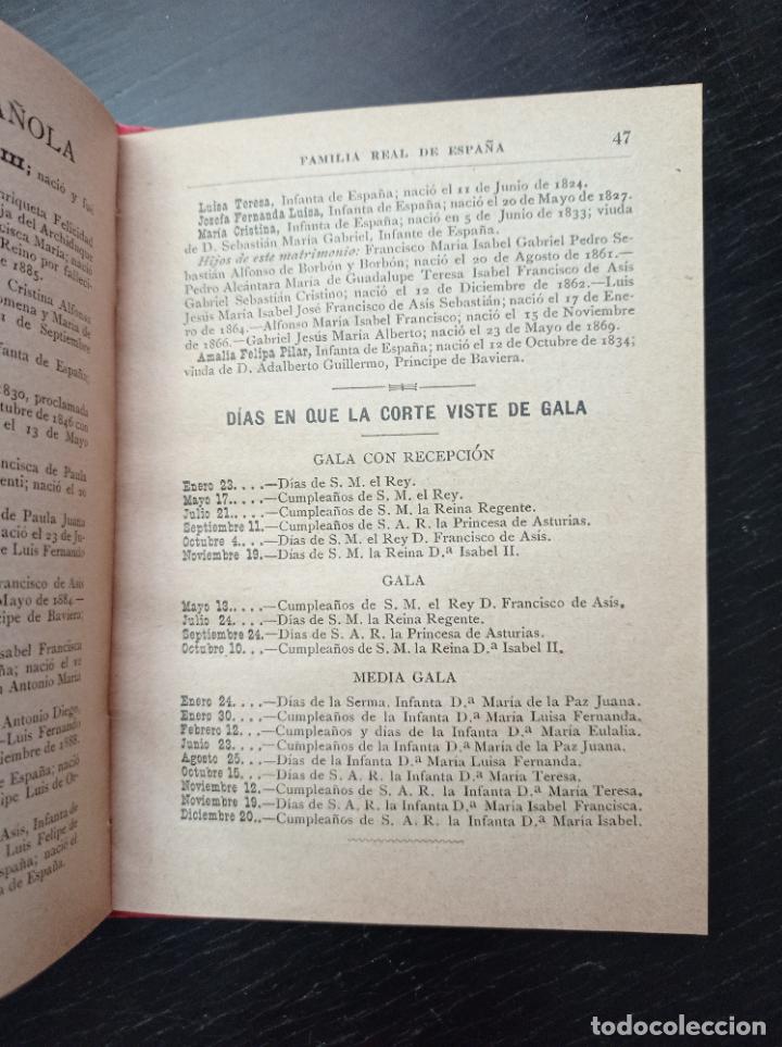Libros antiguos: Almanaque y gu&iacute;a matritense. A&ntilde;o de 1892 - Foto 4
