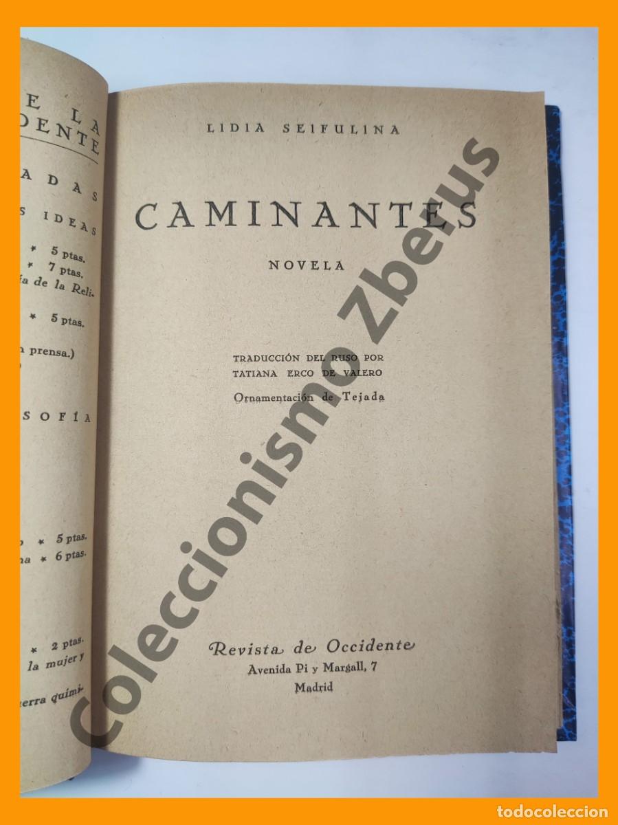 Libros antiguos: Caminantes - Lidia Seifulina - Foto 3