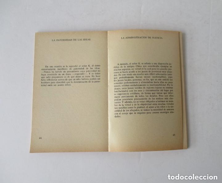 Libros antiguos: HISTORIAS DEL SE&Ntilde;OR KEUNER - BERTOLD BRECHT - Foto 3