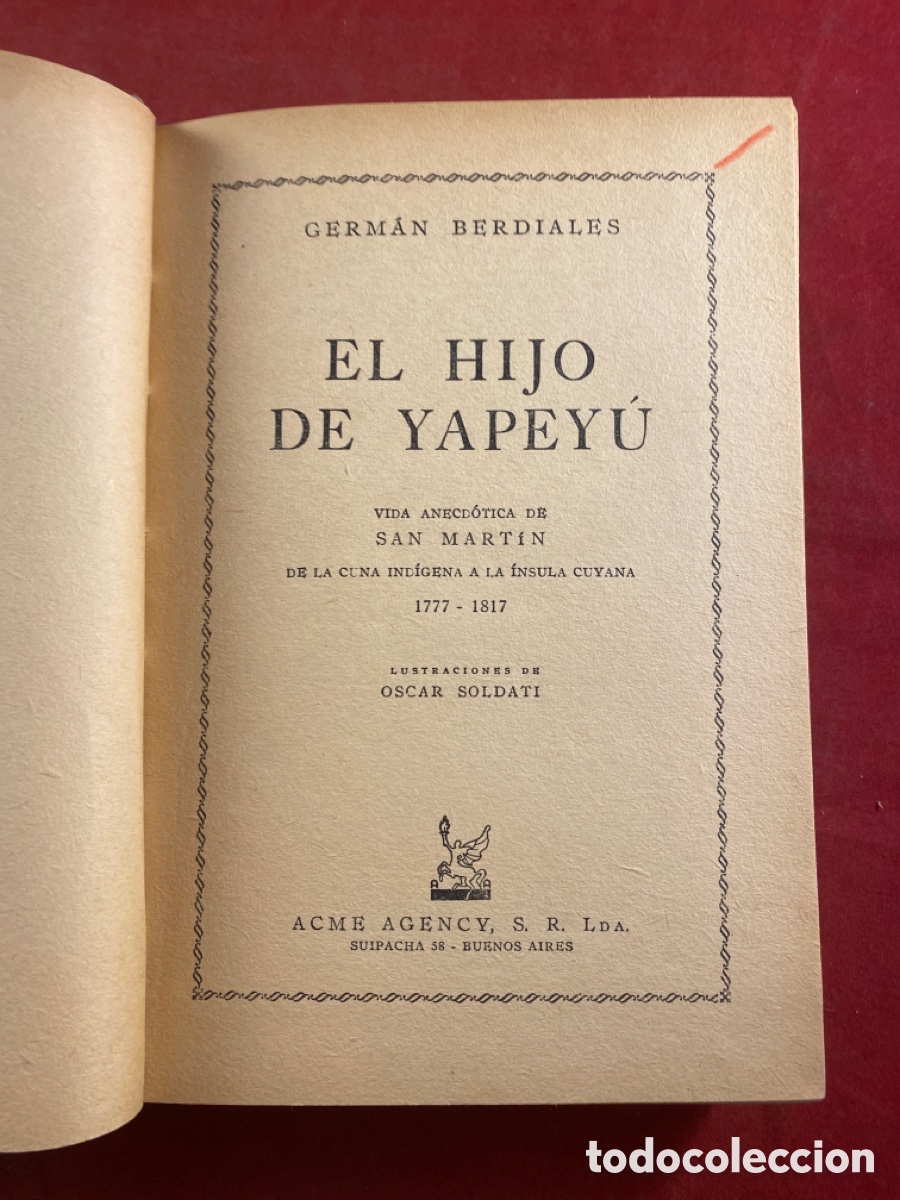 Libros antiguos: EL HIJO DE YAPEYU - Foto 2