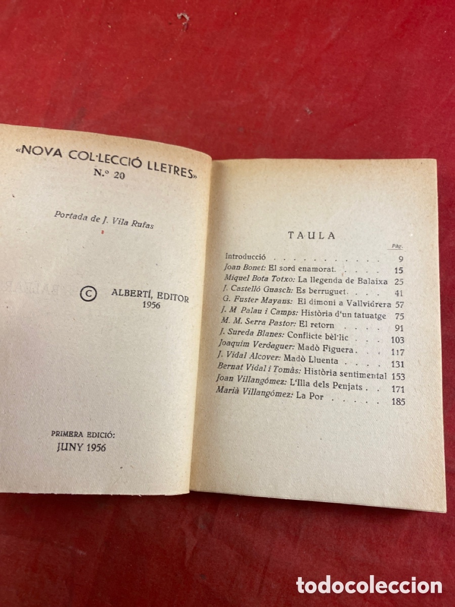 Libros antiguos: RECULL DE CONTES BALEARS - Foto 2