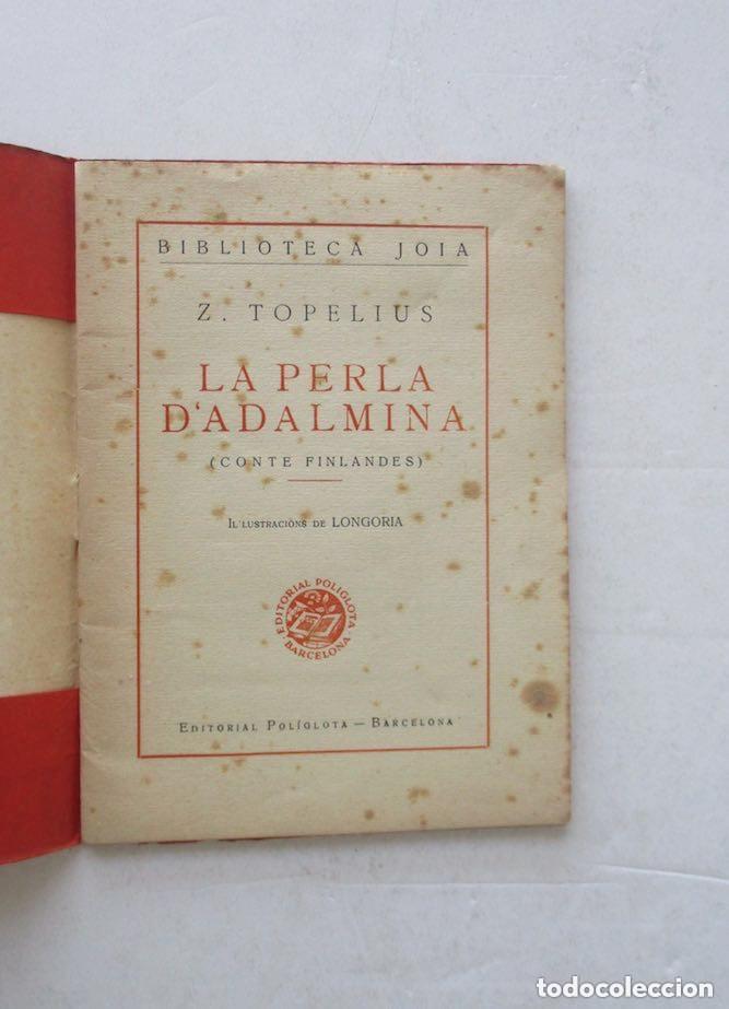 Libros antiguos: LA PERLA DADALMINA - Z. TOPELIUS - Foto 2