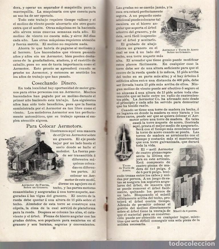 Libros antiguos: AEROMOTOR CATALOGO DESCRIPTIVO 1901 - Foto 2