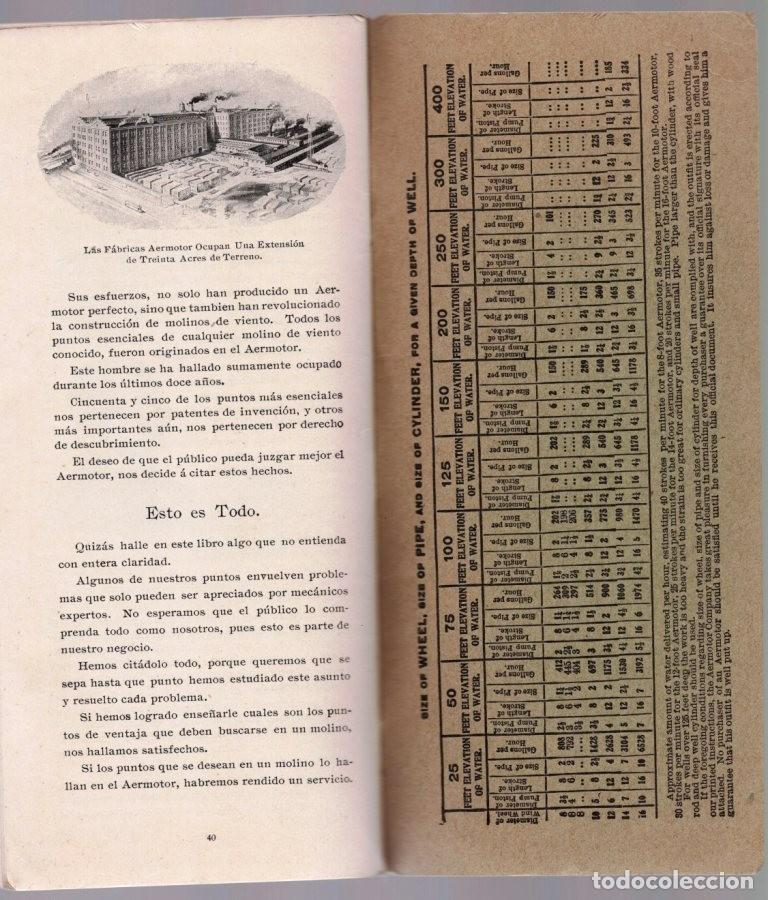 Libros antiguos: AEROMOTOR CATALOGO DESCRIPTIVO 1901 - Foto 3