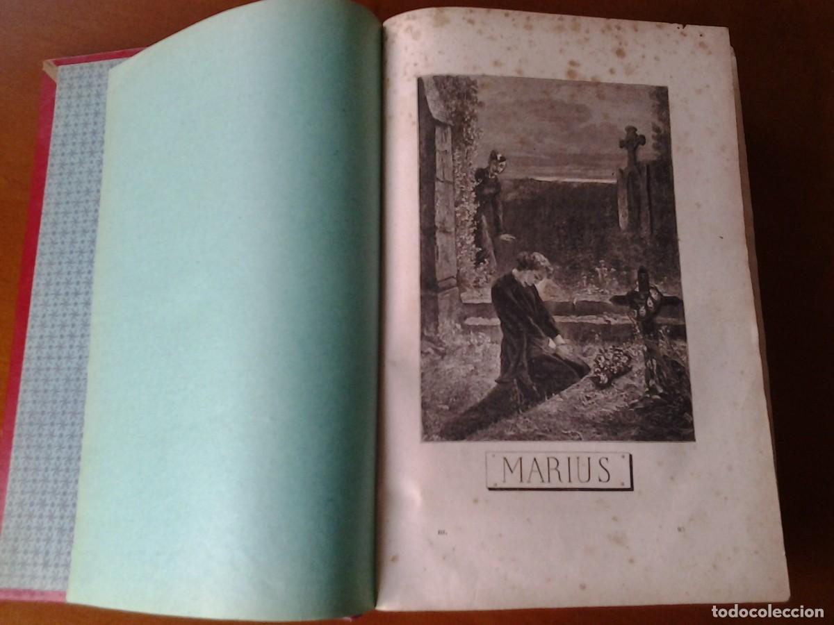 Libros antiguos: LES MISERABLES, de VICTOR HUGO (3&ordf; y 4&ordf; PARTE) - Foto 3