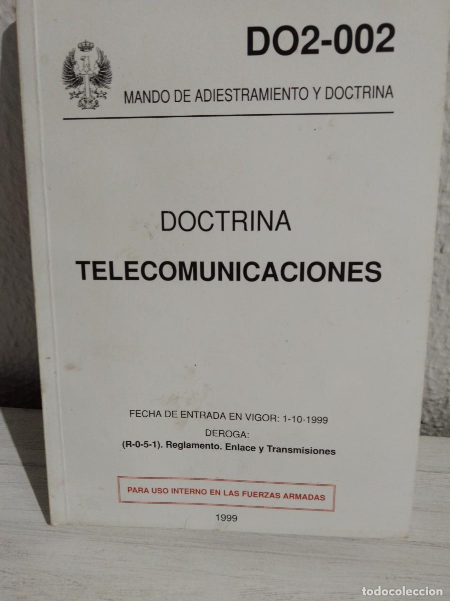 Libros antiguos: MANUAL DEL EJERCITO SOBRE TELECOMUNICACIONES - Foto 1