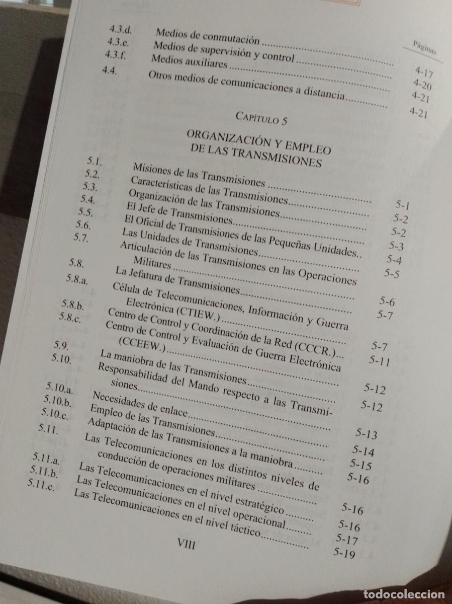Libros antiguos: MANUAL DEL EJERCITO SOBRE TELECOMUNICACIONES - Foto 5